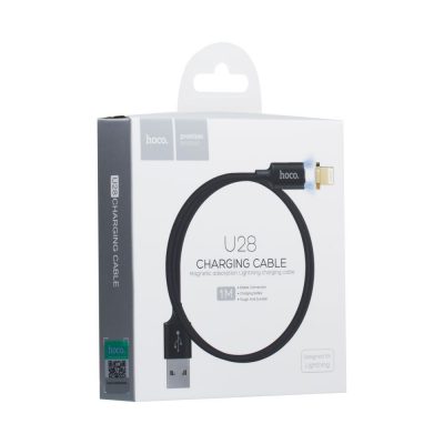 Кабель USB Hoco U28 Magnetic Adsorption Lightning-2