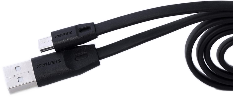 Кабель USB Remax Full Speed micro USB Cable 2M Black-2