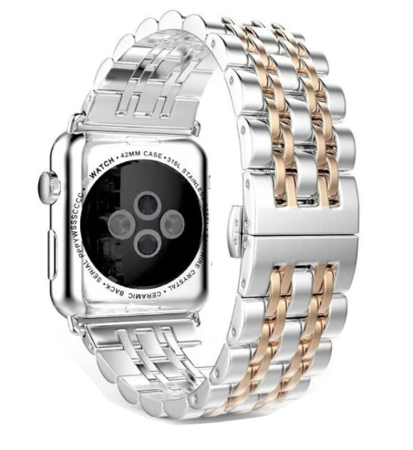 Ремешок металлический Luxury для Apple Watch Series 1/2/3-4