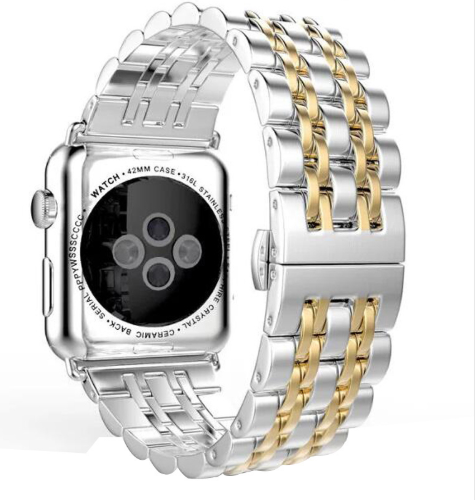 Ремешок металлический Luxury для Apple Watch Series 1/2/3-2