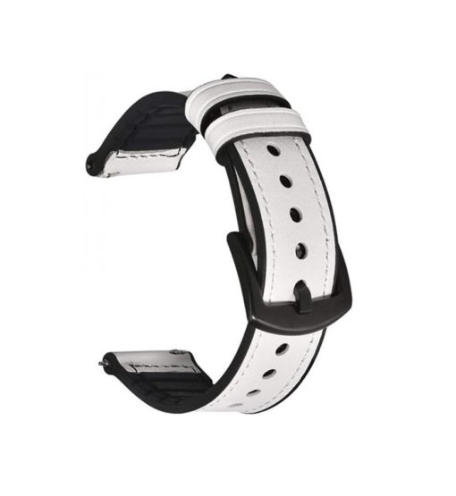 Ремешок Silicon Leather для Haylou Smart Watch LS01-5