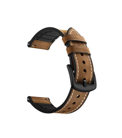 Ремешок Silicon Leather для Samsung Galaxy Watch 5 40mm