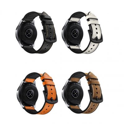 Ремешок Silicon Leather для Galaxy Watch 4 40mm