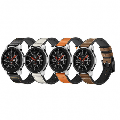 Ремешок Silicon Leather для Galaxy Watch 3 45mm